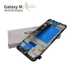 Samsung Galaxy M236 Original Service Pack ЖК-дисплей для Samsung Galaxy M23 5G Детали мобильного телефона в сборе с рамкой