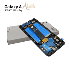 Samsung Galaxy A326 Original Service Pack ЖК-дисплей для Samsung Galaxy A32 5G Детали мобильного телефона в сборе с рамкой