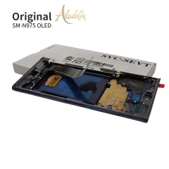 Samsung Galaxy N975 OLED Standard Service Pack LCD pour Samsung Galaxy Note 10+ pièces de téléphone mobile LCD avec assemblage de cadre