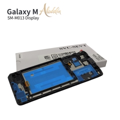 Samsung Galaxy M013 Original Service Pack ЖК-дисплей для Samsung Galaxy M01 Core Детали мобильного телефона в сборе с рамкой