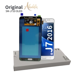 Samsung Galaxy J710 OLED Quality Standard Service Pack ЖК-дисплей для деталей мобильного телефона Samsung Galaxy J7 2016