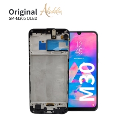 Samsung Galaxy M305 OLED Quality Standard Service Pack ЖК-дисплей для мобильных телефонов Samsung Galaxy M30 ЖК-дисплей с рамой в сборе