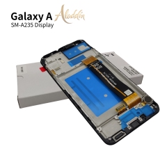 Samsung Galaxy A235 Original Service Pack ЖК-дисплей для Samsung Galaxy A23 4G Детали мобильного телефона в сборе с рамкой