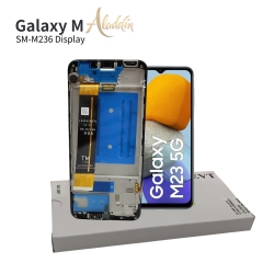 Samsung Galaxy M236 Original Service Pack ЖК-дисплей для Samsung Galaxy M23 5G Детали мобильного телефона в сборе с рамкой