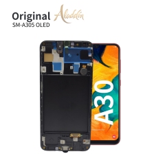 Samsung Galaxy A305 OLED Quality Standard Service Pack ЖК-дисплей для мобильных телефонов Samsung Galaxy A30 ЖК-дисплей с рамой в сборе