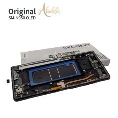 Samsung Galaxy N950 OLED Standard Service Pack LCD pour Samsung Galaxy Note 8 pièces de téléphone mobile LCD avec assemblage de cadre