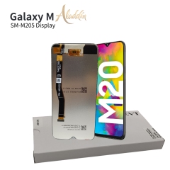 Оригинальный ЖК-дисплей Samsung Galaxy M205 Service Pack для основных частей мобильного телефона Samsung Galaxy M20