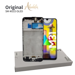 Samsung Galaxy M315 OLED Quality Standard Service Pack ЖК-дисплей для мобильных телефонов Samsung Galaxy M31 ЖК-дисплей с рамой в сборе