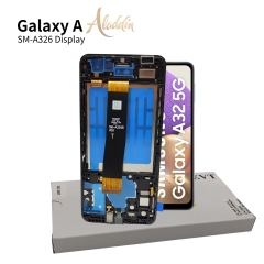 Samsung Galaxy A326 Original Service Pack ЖК-дисплей для Samsung Galaxy A32 5G Детали мобильного телефона в сборе с рамкой