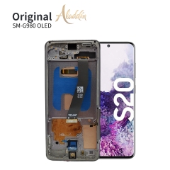 Samsung Galaxy G980 OLED Quality Standard Service Pack ЖК-дисплей для мобильных телефонов Samsung Galaxy S20 ЖК-дисплей с рамой в сборе