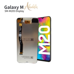 Оригинальный ЖК-дисплей Samsung Galaxy M205 Service Pack для основных частей мобильного телефона Samsung Galaxy M20