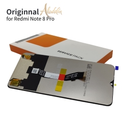 Xiaomi Redmi Note 8pro Original Service Pack LCD para Xiaomi Redmi Note 8 Pro substituição de peças de peças de telefone móvel