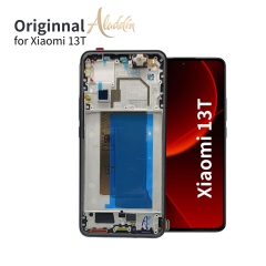 Xiaomi Mi 13T Original Service Pack ЖК-дисплей для Xiaomi Mi 13T Детали мобильного телефона в сборе с рамой