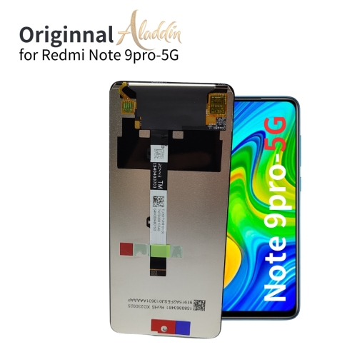 Xiaomi Redmi Note9pro 5G Original Service Pack LCD para Xiaomi Redmi Note 9Pro 5G substituição de peças de peças de telefone móvel