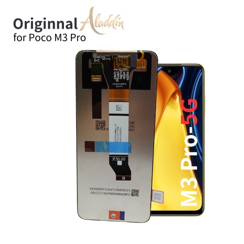 Xiaomi Poco M3pro 5G Original Service Pack LCD para Xiaomi Poco M3 Pro 5G substituição de peças de peças de telefone móvel