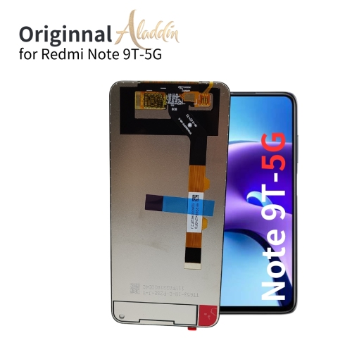 Xiaomi Redmi Note9T 5G Original Service Pack LCD para Xiaomi Redmi Note 9T 5G substituição de peças de peças de telefone móvel