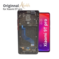 Xiaomi Mi 9T Pro Original Service Pack LCD para Xiaomi Mi 9T Pro montagem de peças de telefone móvel com moldura