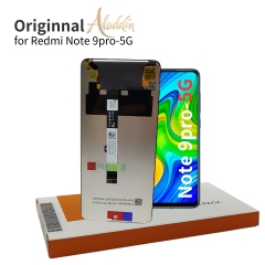 Xiaomi Redmi Note9pro 5G Original Service Pack LCD para Xiaomi Redmi Note 9Pro 5G substituição de peças de peças de telefone móvel