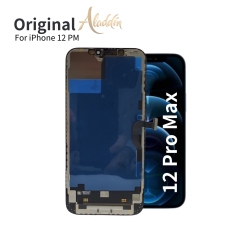 Original iPhone LCD Modelo 12ProMax Brand New Service Pack LCD para iPhone 12Pro Max substituição de peças de montagem de peças de telefone móvel
