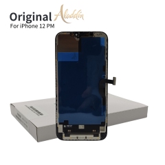 Original iPhone LCD Modelo 12ProMax Brand New Service Pack LCD para iPhone 12Pro Max substituição de peças de montagem de peças de telefone móvel