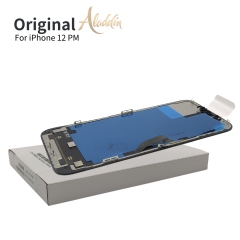 Original iPhone LCD Modelo 12ProMax Brand New Service Pack LCD para iPhone 12Pro Max substituição de peças de montagem de peças de telefone móvel
