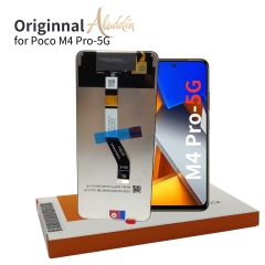 Xiaomi Poco M4pro 5G Original Service Pack LCD para Xiaomi Poco M4 Pro 5G substituição de peças de peças de telefone móvel