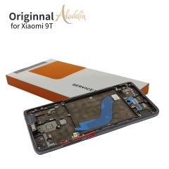 Xiaomi Mi 9T Original Service Pack ЖК-дисплей для Xiaomi Mi 9T Детали мобильного телефона в сборе с рамой