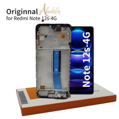 Xiaomi Redmi Note12s 4G Original Service Pack ЖК-дисплей для Xiaomi Redmi Note 12s 4G Детали мобильного телефона в сборе с рамой