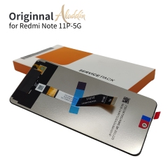 Xiaomi Redmi Note11pro 5G Original Service Pack LCD para Xiaomi Redmi Note 11Pro 5G substituição de peças de peças de telefone móvel