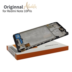 Xiaomi Redmi Note10pro 4G Original Service Pack LCD para Xiaomi Redmi Note 10Pro 4G montagem de peças de telefone móvel com moldura