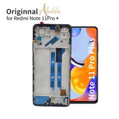 Xiaomi Redmi Note11pro+ Original Service Pack LCD für Xiaomi Redmi Note 11Pro+ Handyteile Montage mit Rahmen