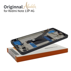 Xiaomi Redmi Note13pro 4G Original Service Pack LCD pour Xiaomi Redmi Note 13Pro 4G assemblage de pièces de téléphone portable avec cadre
