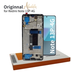 Xiaomi Redmi Note13pro 4G Original Service Pack LCD pour Xiaomi Redmi Note 13Pro 4G assemblage de pièces de téléphone portable avec cadre