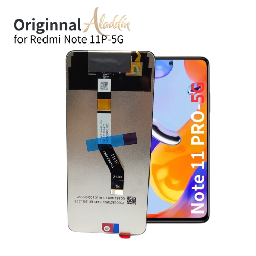 Xiaomi Redmi Note11pro 5G Original Service Pack LCD para Xiaomi Redmi Note 11Pro 5G substituição de peças de peças de telefone móvel