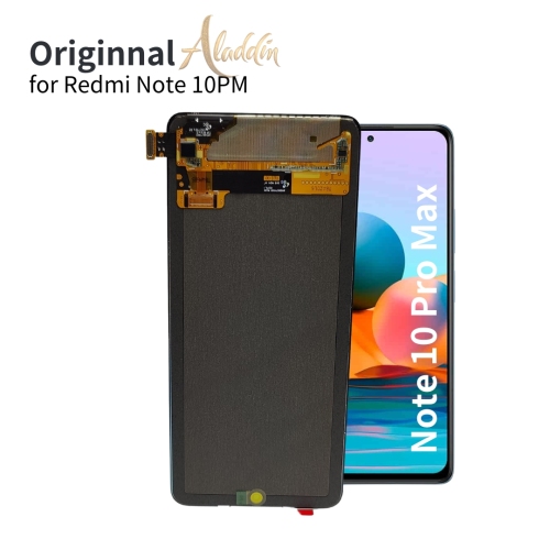 Xiaomi Redmi Note10pro Max Original Service Pack LCD para Xiaomi Redmi Note 10Pro Max substituição de peças de peças de telefone móvel