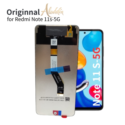 Xiaomi Redmi Note11s 5G Original Service Pack LCD para Xiaomi Redmi Note 11s 5G substituição de peças de peças de telefone móvel