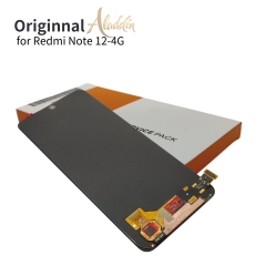 Xiaomi Redmi Note12 4G Original Service Pack LCD für Xiaomi Redmi Note 12 4G Handyteile Montage mit Rahmen
