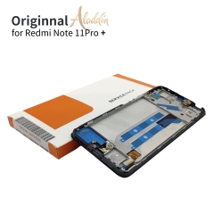 Xiaomi Redmi Note11pro+ Original Service Pack LCD für Xiaomi Redmi Note 11Pro+ Handyteile Montage mit Rahmen