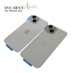 Cubiertas de repuestos para teléfonos móviles iPhone 15 para servicios de reemplazo y reparación de teléfonos móviles iPhone 15