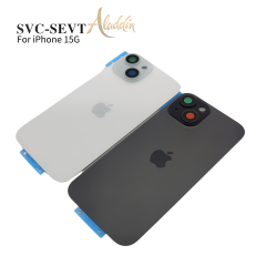 Cubiertas de repuestos para teléfonos móviles iPhone 15 para servicios de reemplazo y reparación de teléfonos móviles iPhone 15