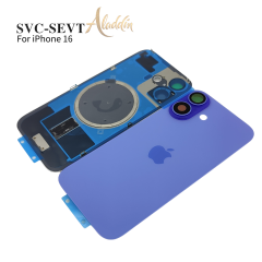 Cubiertas de repuestos para teléfonos móviles iPhone 16 para servicios de reemplazo y reparación de teléfonos móviles iPhone 16