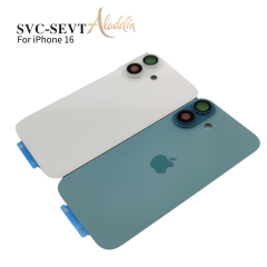Cubiertas de repuestos para teléfonos móviles iPhone 16 para servicios de reemplazo y reparación de teléfonos móviles iPhone 16