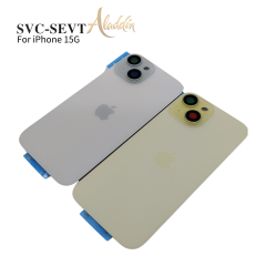 Cubiertas de repuestos para teléfonos móviles iPhone 15 para servicios de reemplazo y reparación de teléfonos móviles iPhone 15