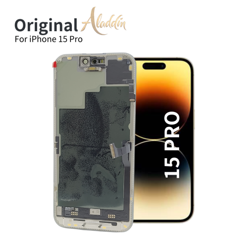 Original iPhone LCD Modèle 15Pro Tout nouveau Service Pack LCD pour iPhone 15Pro Remplacement de l’assemblage des pièces de téléphone portable