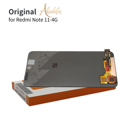 Xiaomi Redmi Note11 4G Original Service Pack LCD para Xiaomi Redmi Note 11 4G montagem de peças de telefone móvel com moldura