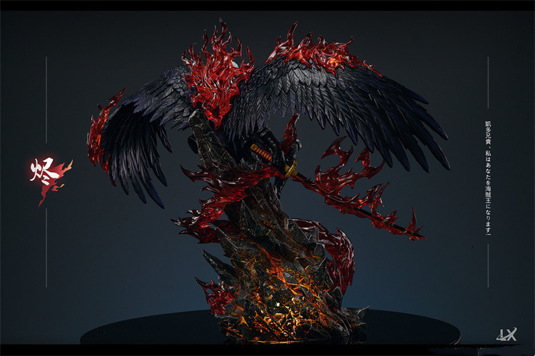 IN-STOCK  LX-Studios  King with LED statue