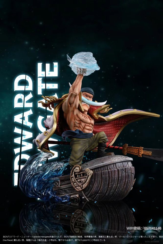 IN-STOCK  WIFI-Studios Whitebeard statue WCF edition