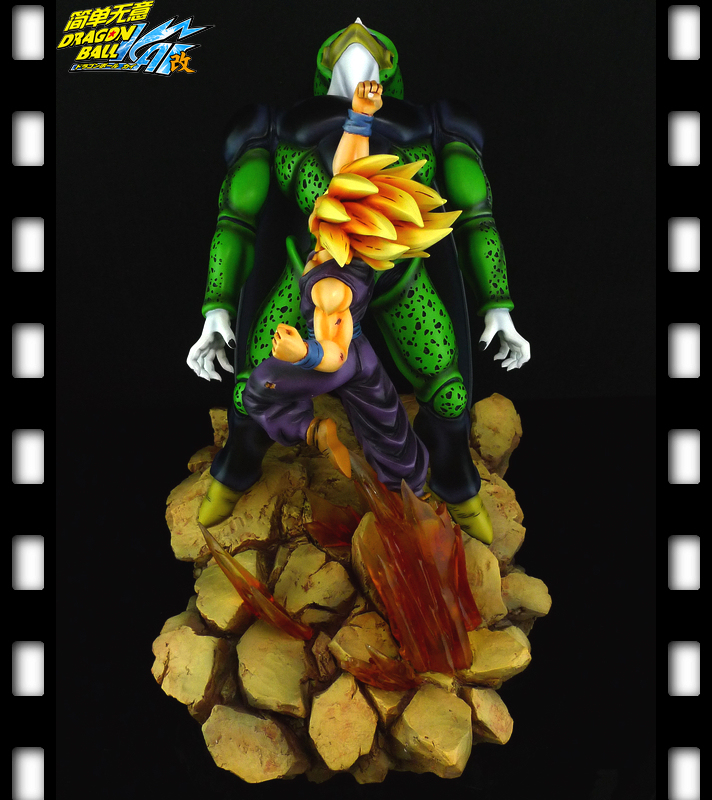 IN-STOCK  MRC Studios Gohan VS  Cell statue