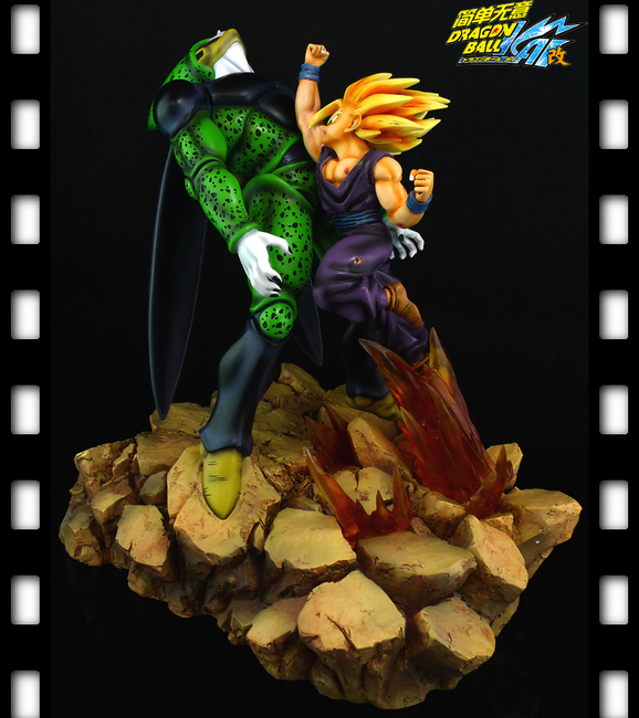 IN-STOCK  MRC Studios Gohan VS  Cell statue