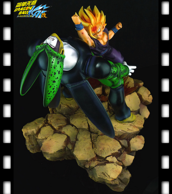 IN-STOCK  MRC Studios Gohan VS  Cell statue